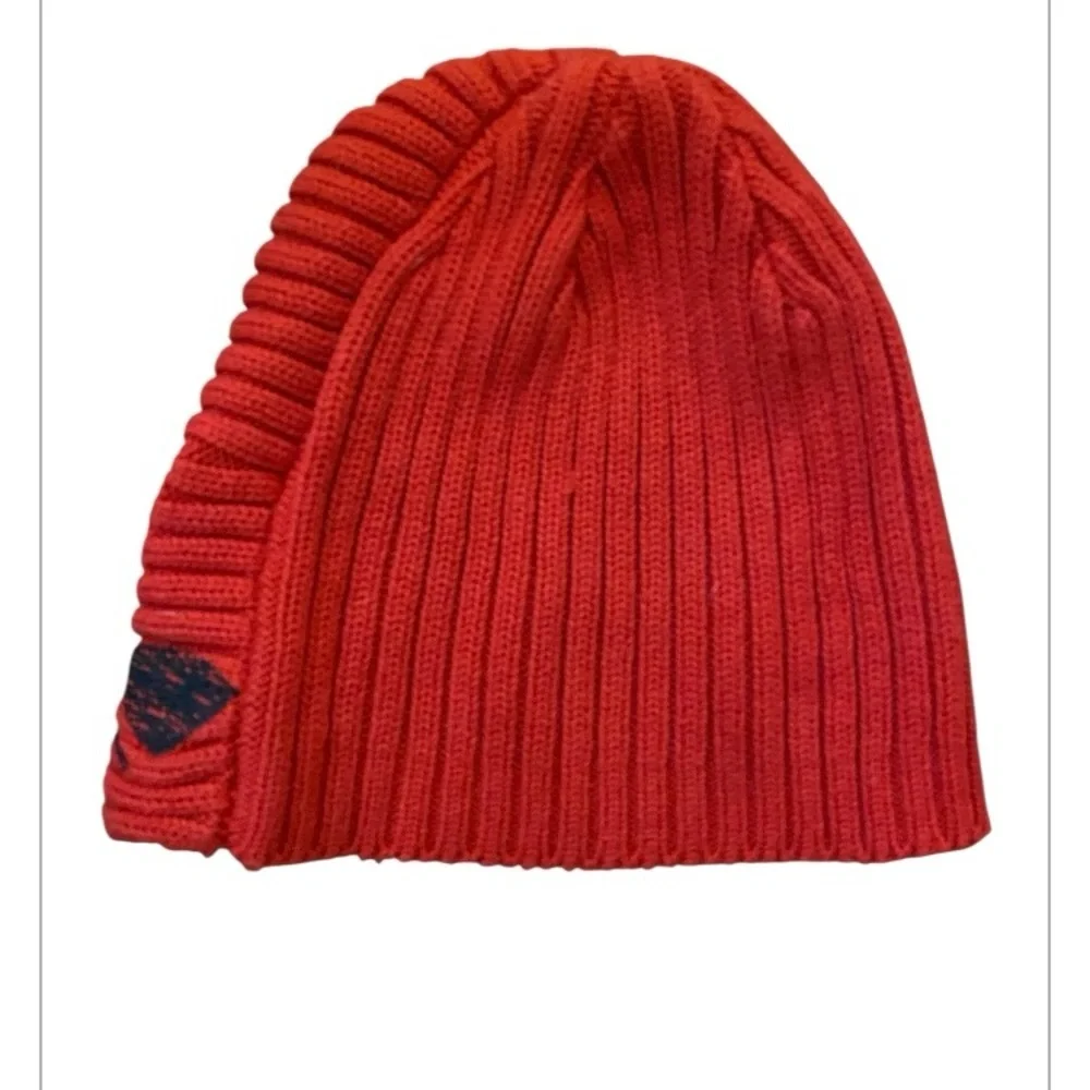 Kids Red Knit Beanie